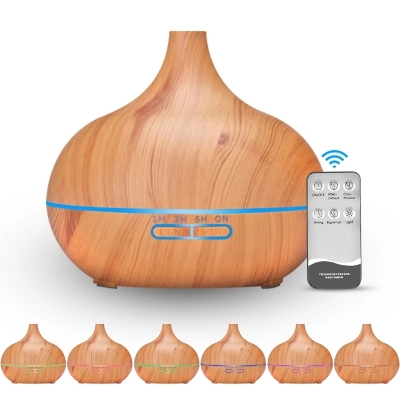 500ml Wood Grain Aroma Diffuser-roma Diffuser,Diffuser,Essential Oil Diffuser