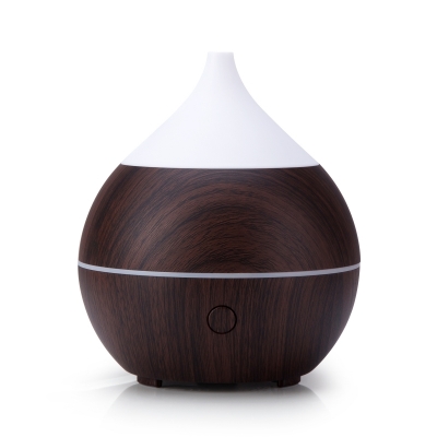 200ml 7 LED Wood Grain Light Aroma Diffuser-Wood Grain Aroma Diffuser,200ml Diffuser, LED Light Aroma Diffuser